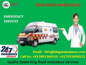 Choose ICU Setup Ambulance Service in Varanasi by King Ambul